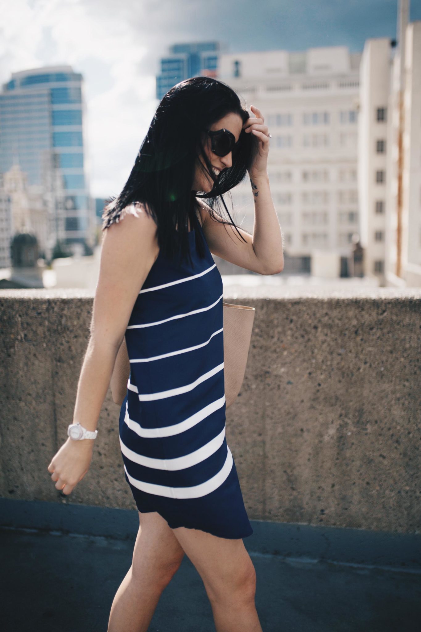Striped Dress | summer fashion tips | summer outfit ideas | summer style tips | what to wear for summer | warm weather fashion | fashion for summer | style tips for summer | outfit ideas for summer || Dressed to Kill