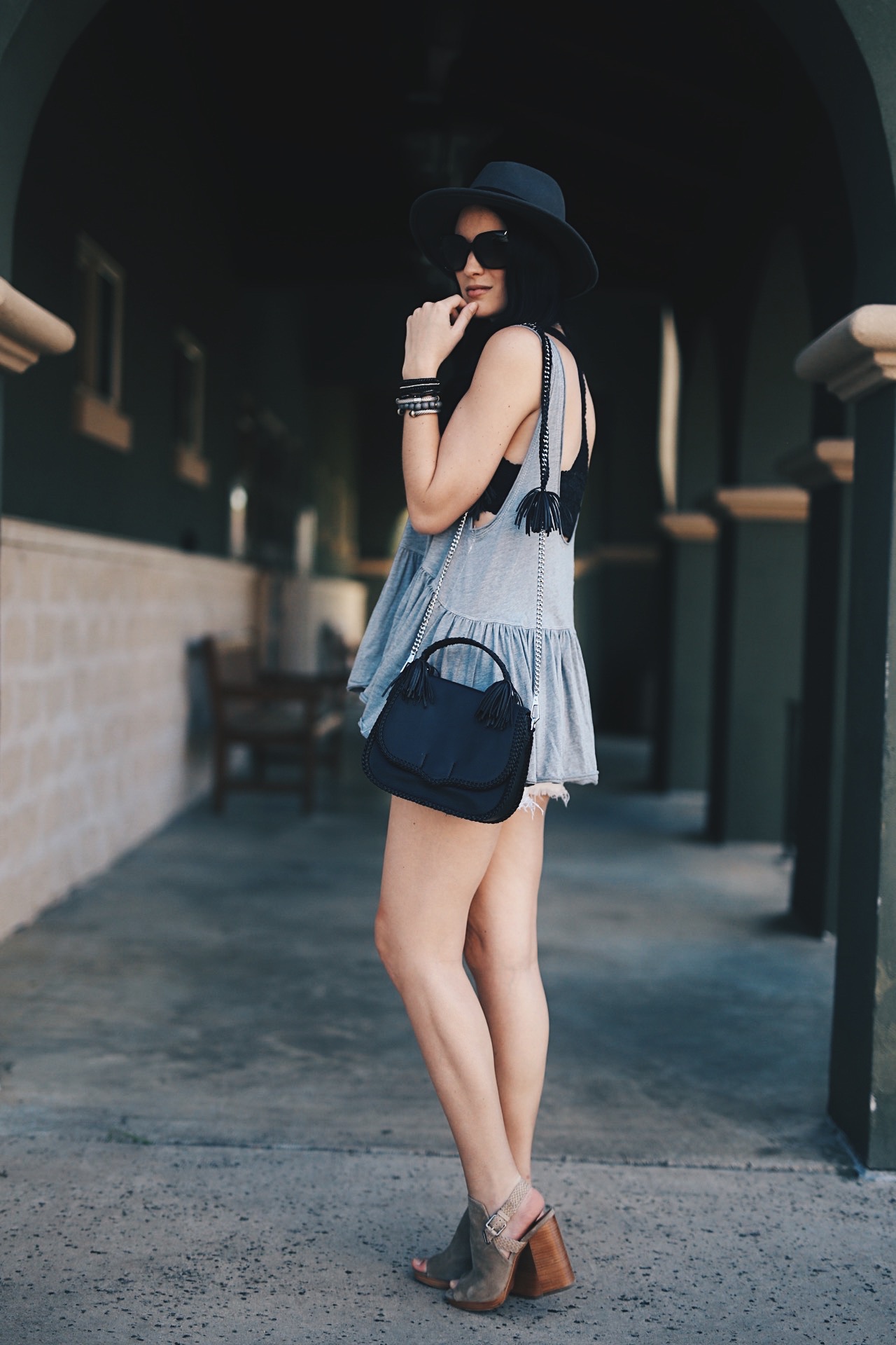 Ashley of DTKAustin shares one of her favorite SXSW festival looks. This Free People top is on sale for $30 and this Rebecca Minkoff bag is a new release! Click for more photos and info.