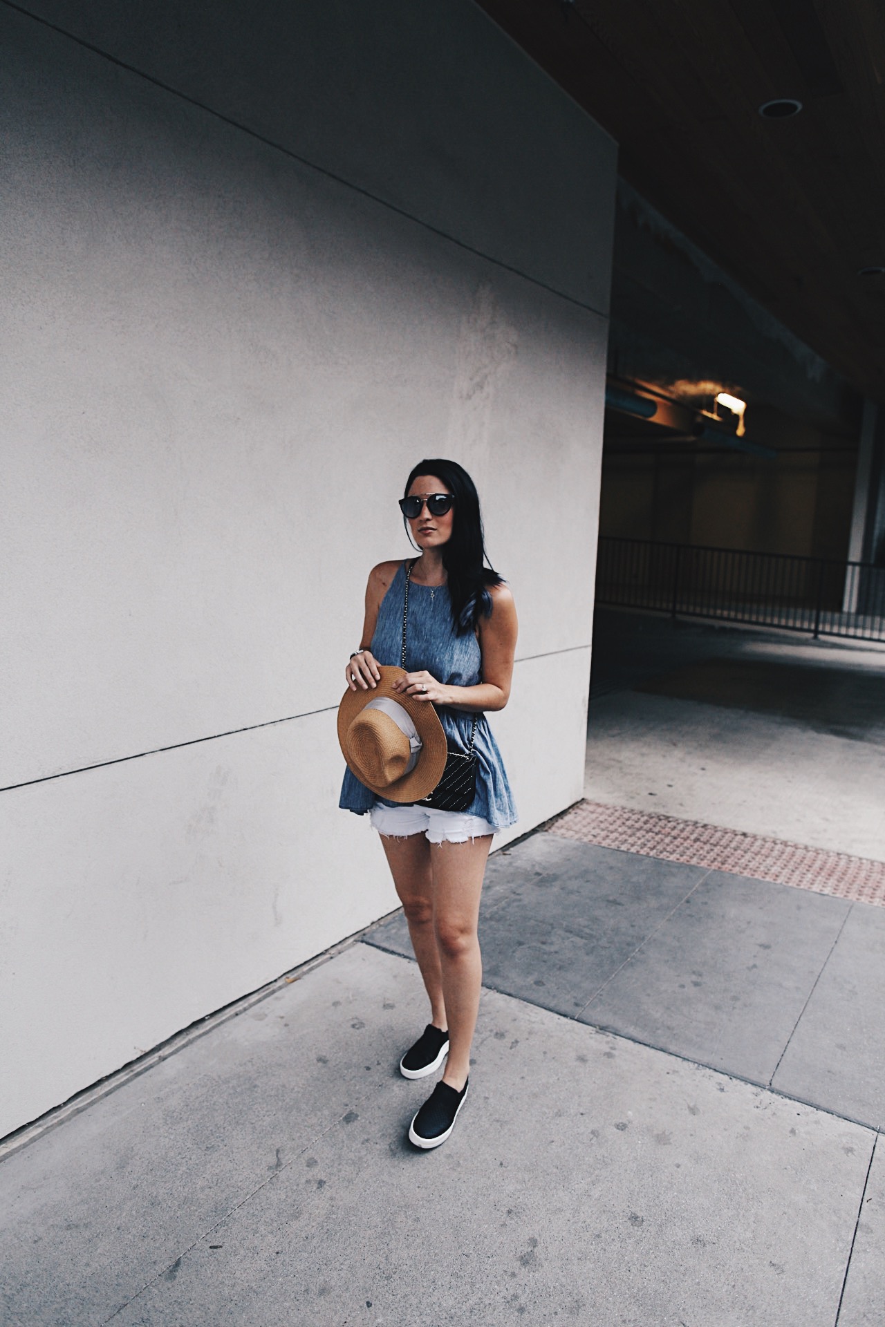 DTKAustin shares why she loves and prefers to shop online at Zappos. Snake embossed platform shoes from Timberland, top from Nordstrom.