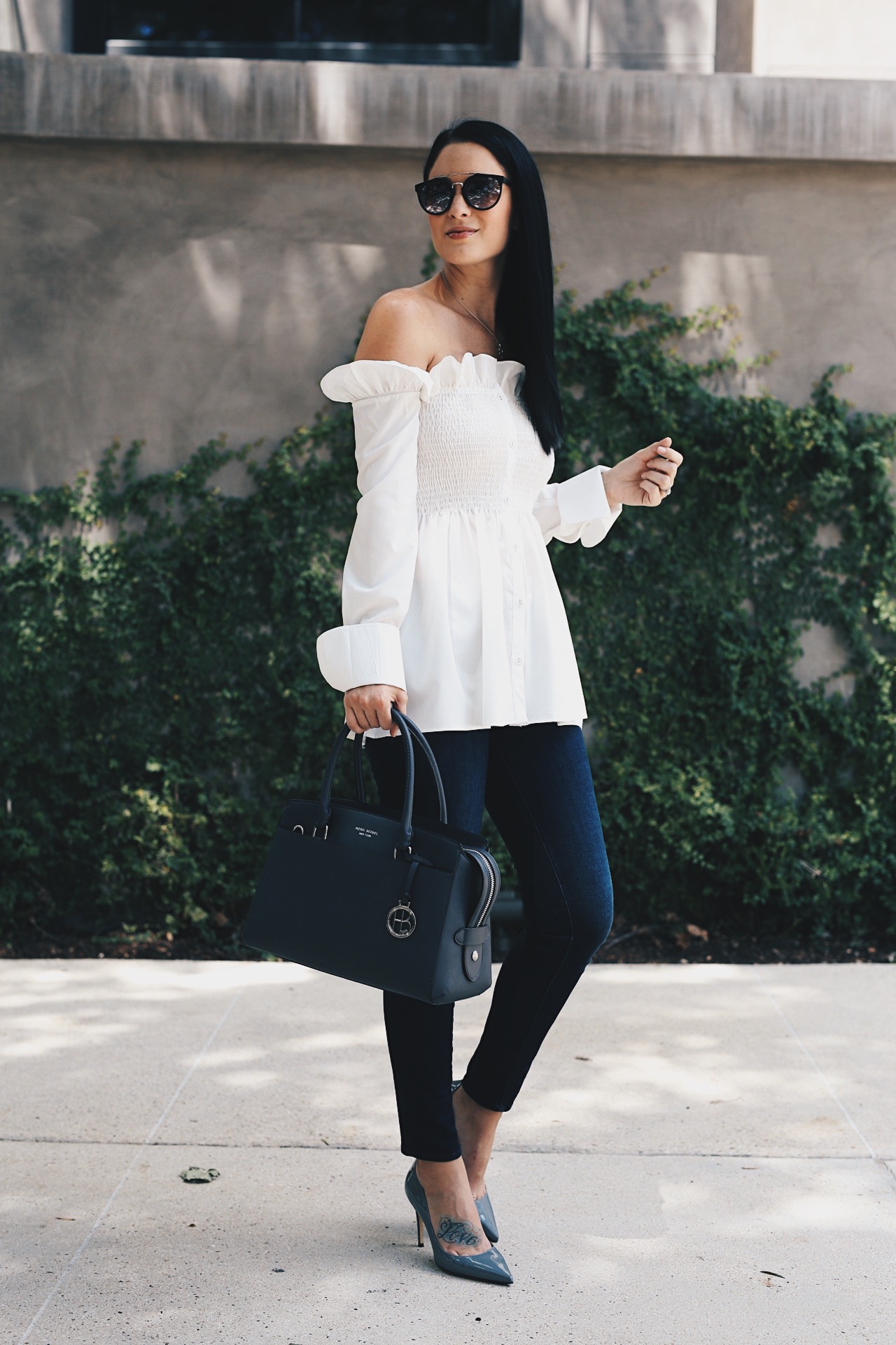 Austin Blogger DTKAustin shares why you should all be wearing white after labor day with Chicwish.