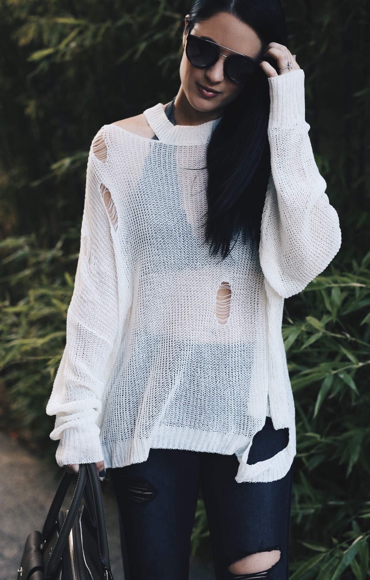 Tips on How to Wear a Sheer Sweater in Cold Weather - Dressed to Kill