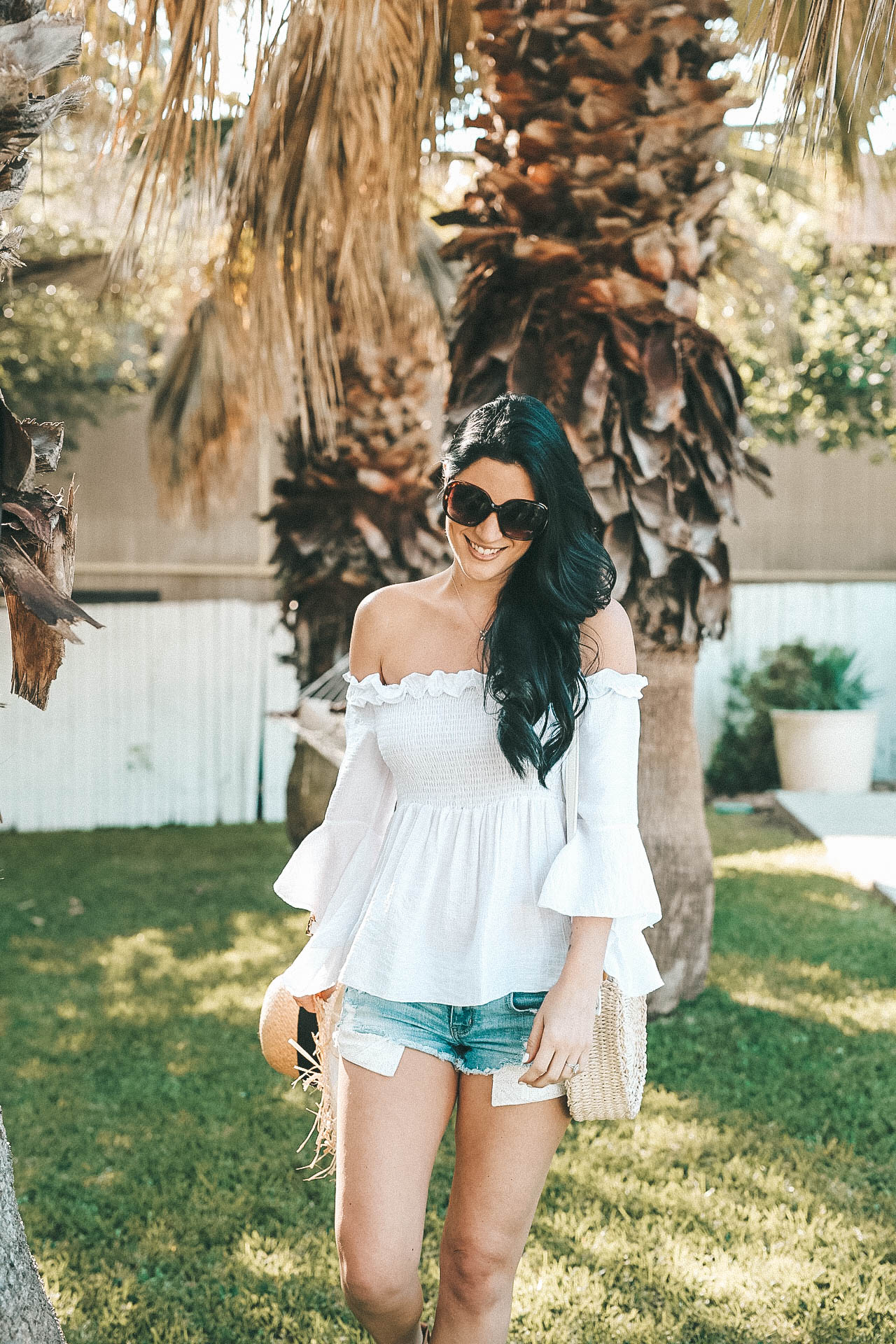 DTKAustin shares where to get the best white tops for summer from Chicwish that wont break the bank along with her frayed straw hat on sale. | summer tops for less | affordable summer style | summer fashion tips | summer style | white tops for summer || DTK Austin #fashion #style #summerstyle #summerfashion #womensfashion #summertops #affordablefashion #summeroutfits - {Affordable Summer Tops That Won't Break the Bank} featured by popular Austin fashion blogger, Dressed to Kill - {Affordable Summer Tops That Won't Break the Bank} featured by popular Austin fashion blogger, Dressed to Kill