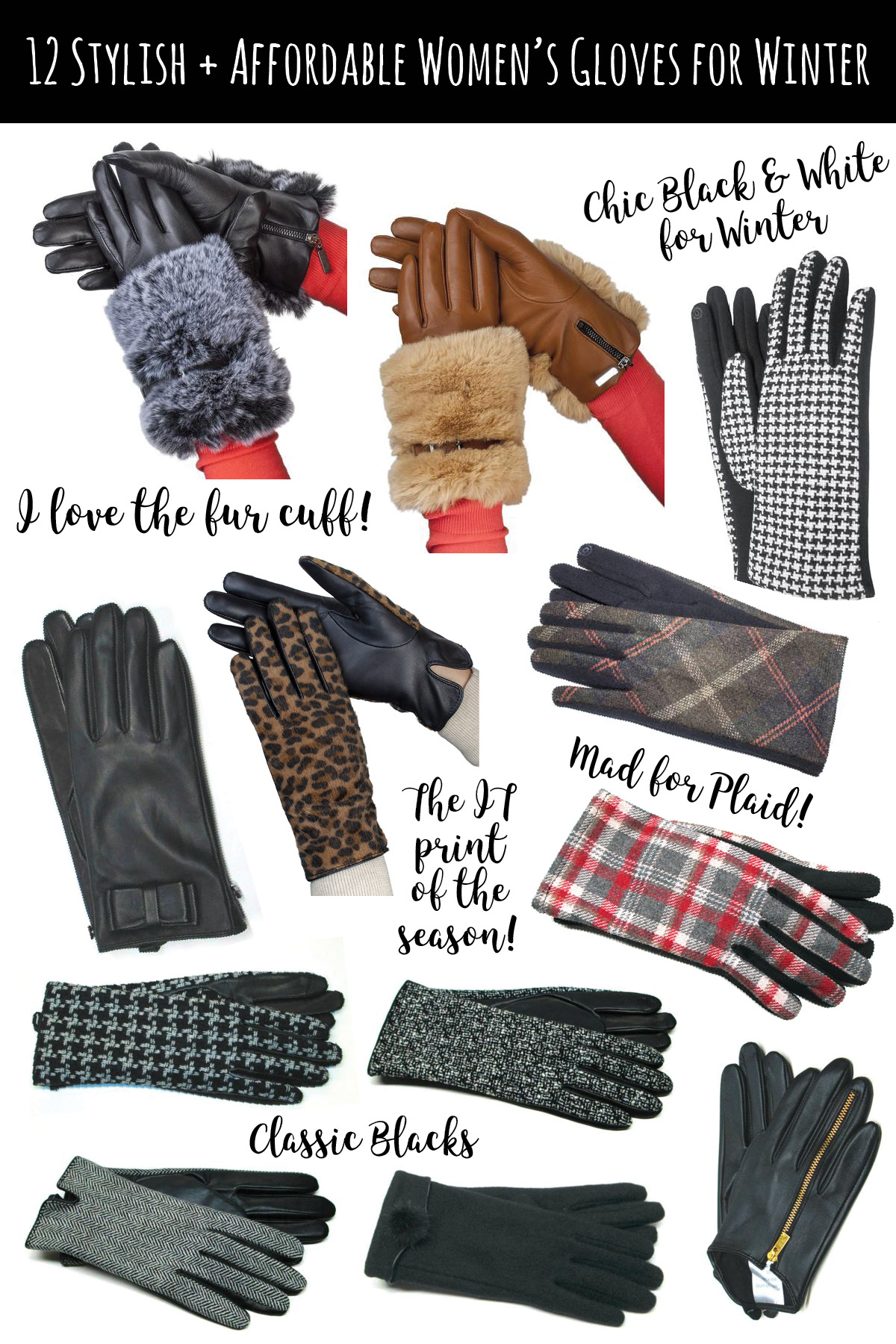 12 Must Have Stylish yet Affordable Women’s Gloves for Winter | Gloves International. Gloves make the best gifts and stocking stuffers for those picky friends and family. | Women's Gift Guide | Stylish Gloves | Women's Gloves | Women's Leather Gloves | Affordable Gloves | Gloves under $50 | Designer Gloves for Women | Faux Fur Gloves | Touch Screen Gloves | Stylish Winter Gloves for Women featured by top Austin fashion blog Dressed to Kill