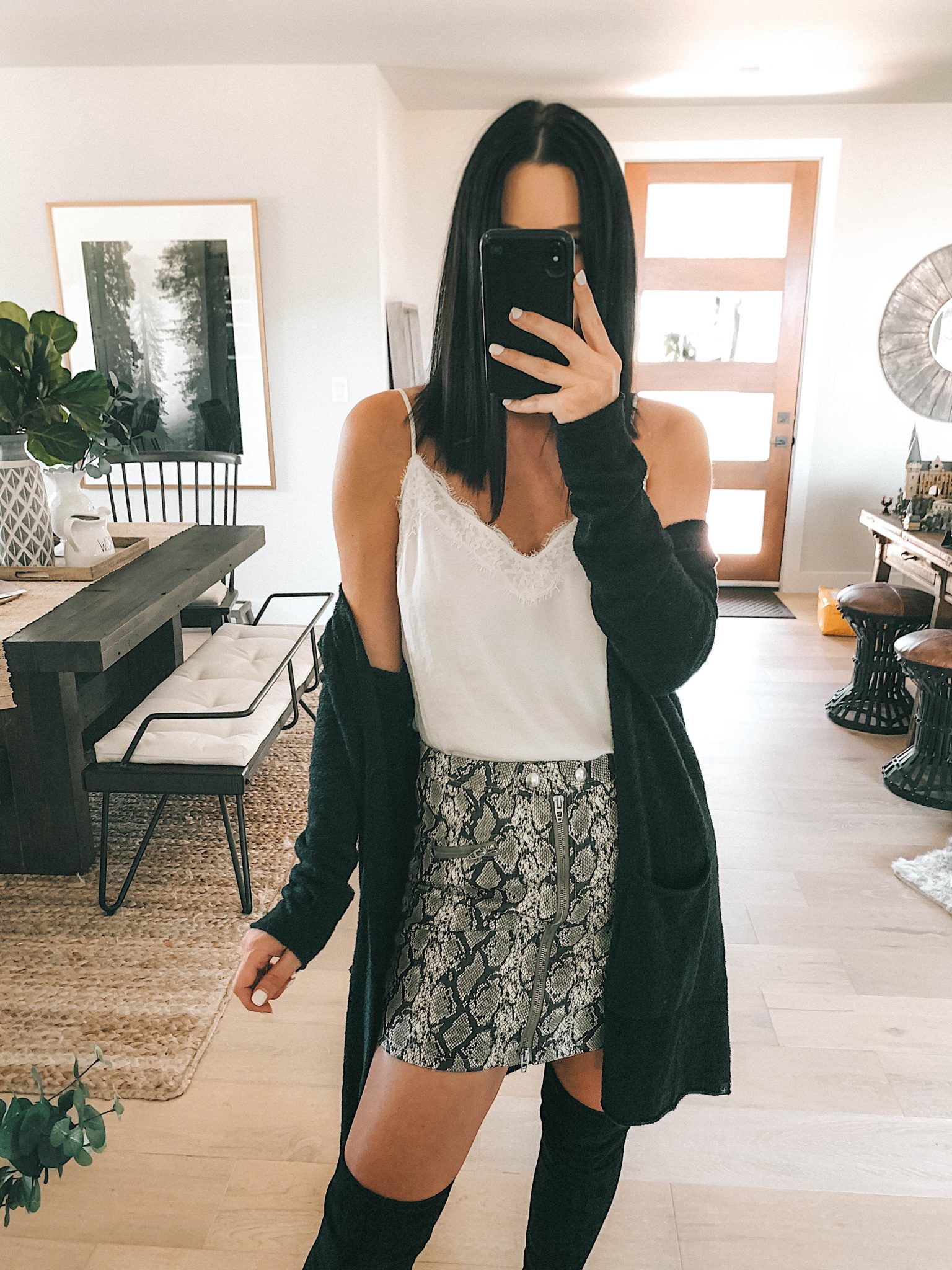 Create a Capsule Wardrobe with Nordstrom Anniversary Sale Pieces by popular Austin fashion blog, Dressed to Kill: image of a woman standing in her house and wearing 